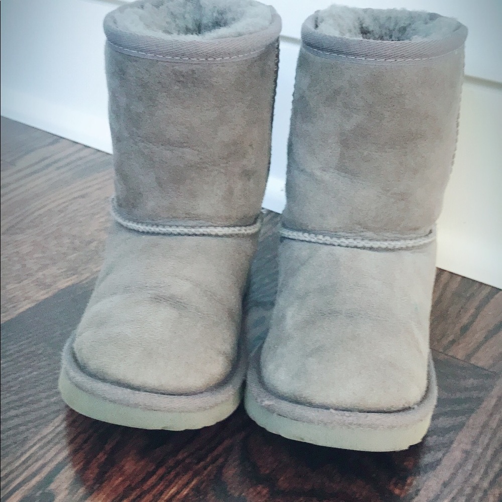 Gray Ugg Boots Kids Size 12